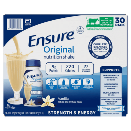 Ensure Original Nutrition Shake Vanilla 1